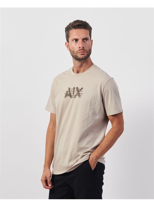 T-shirt uomo Armani Exchange con logo in cotone ARMANI EXCHANGE | 6DZTHH-ZJH4Z17AB